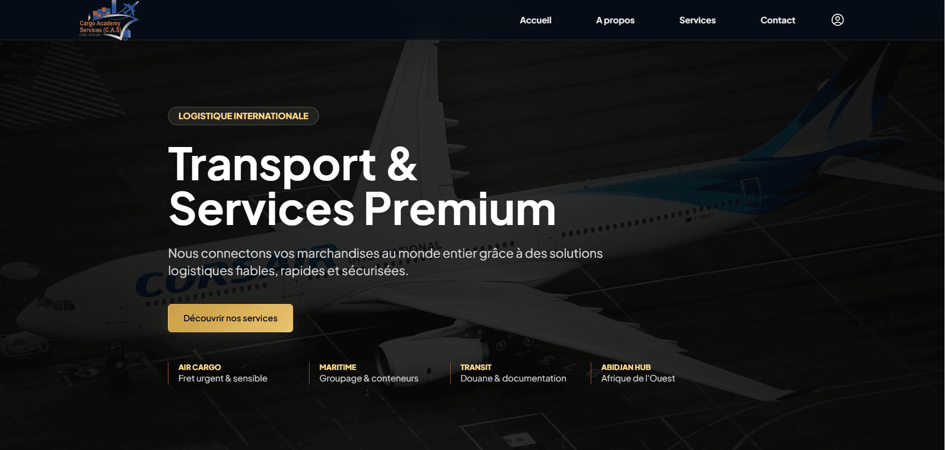 Site Web Cargo Academy Services