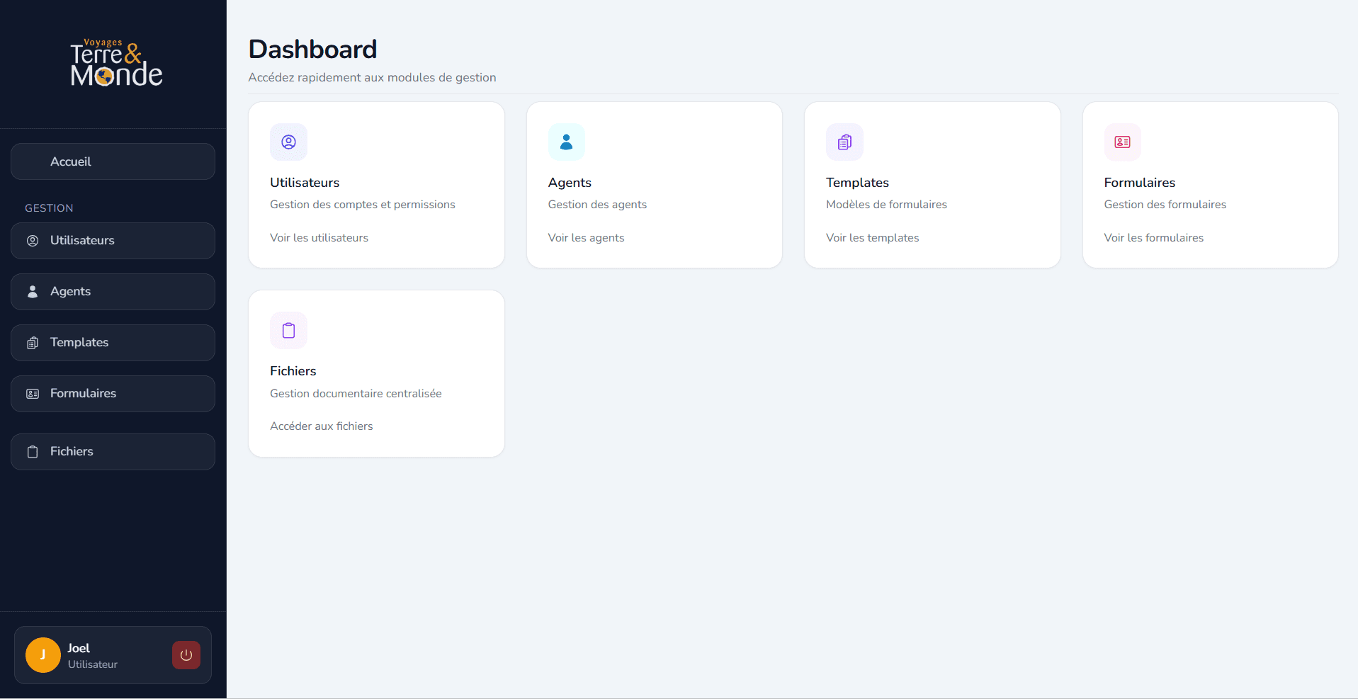 Dashboard ERP